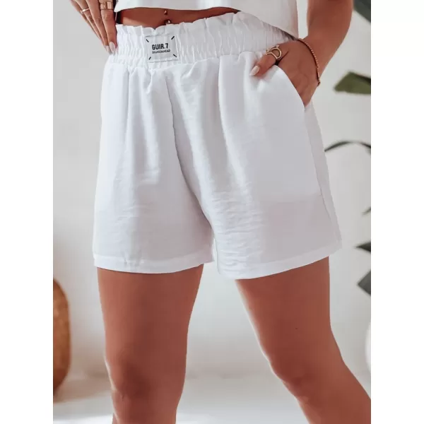  Ženske kratke hlače DSTREET OWN STYLE SY0456 BELA 