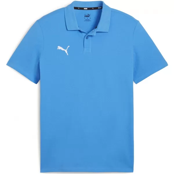  Moška T -majica z ovratnikom PUMA TEAMGOAL CASUALS POLO 658605_02 IGNITE BLUE/ IGNITE BLUE/PUMA WHITE 