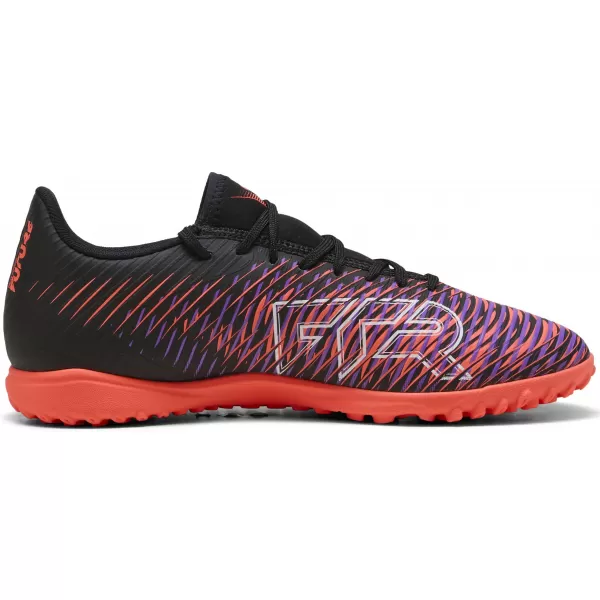  Škornji PUMA FUTURE 8 PLAY TT 108378_01 ČRNO/BELO/ŽAREČE RDEČE 