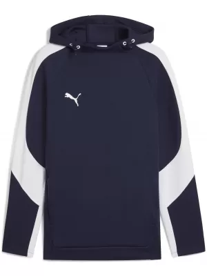 Moška jopica PUMA TEAMEVOSTRIPE HOODY 659954_06 PUMA NAVY/PUMA SILVER
