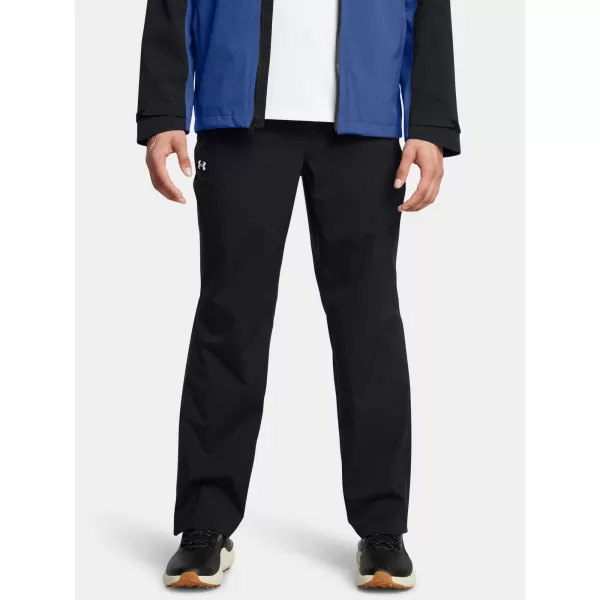  Moške hlače UNDER ARMOUR DRIVE RAIN PANTS 1342718-002 ČRNA 