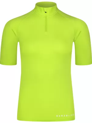 Ženska majica s kratkimi rokavi NORDBLANC PEBBLE NBSLF8092 JANTAR