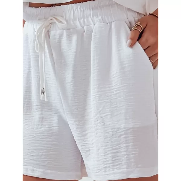  Ženske kratke hlače DSTREET HOT VIBE SY0444 BELA 