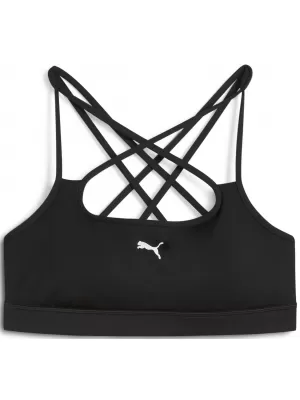 Damski nedrček PUMA MOVE STRAPPY BRA 526224_51 PUMA ČRNA/PUMA BELA