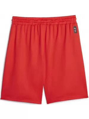 Kratke hlače PUMA HOOPS TEAM PRACTICE SHORT 676641_03 PUMA RDEČA