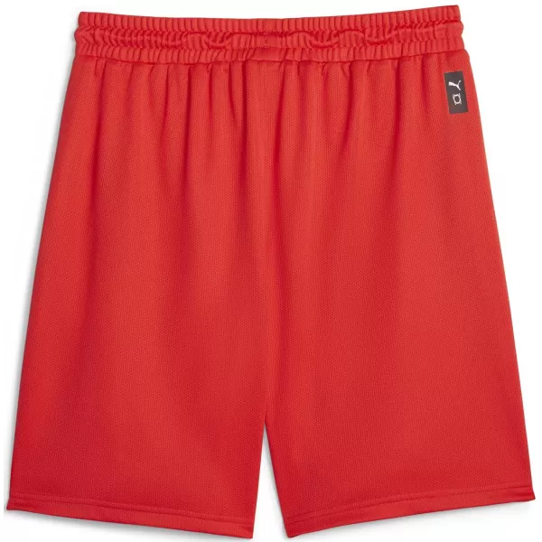  Kratke hlače PUMA HOOPS TEAM PRACTICE SHORT 676641_03 PUMA RDEČA 