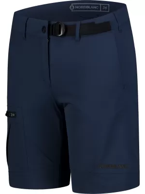Ženske kratke hlače za prosti čas NORDBLANC HUES NBSPL8194 TEMNO MODRA