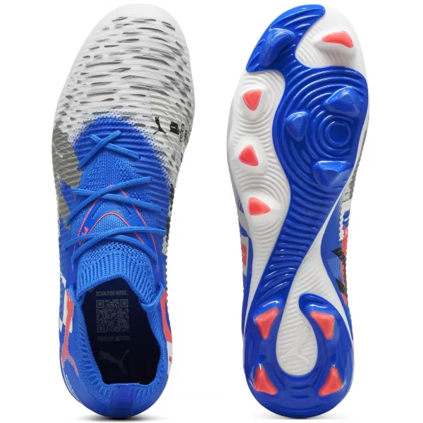  Škornji PUMA FUTURE 8 MATCH FOREVER FG/AG 108423_01 BELA/MODRA/SIVA/ČRNA/RDEČA 