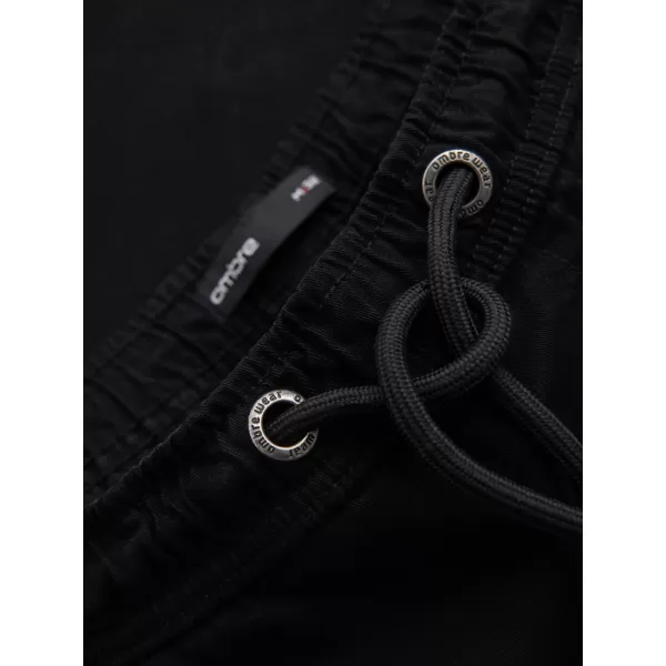 Kratke hlače OMBRE OM-SRCG-0190 ČRN 