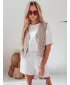Ženske kratke hlače DSTREET HOT VIBE SY0444 BELA