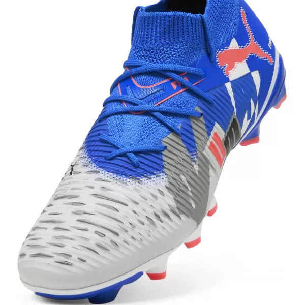  Škornji PUMA FUTURE 8 MATCH FOREVER FG/AG 108423_01 BELA/MODRA/SIVA/ČRNA/RDEČA 