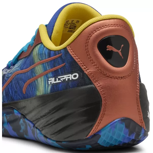  Škornji PUMA ALL-PRO NITRO DYLAN EXHIBIT 311354_01 ŽIVO MODRA/TROPSKA MODRA 