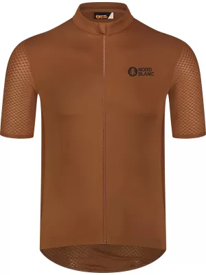 Moški kolesarski dres NORDBLANC WONDERMENT NBSMF8215 RJAVA