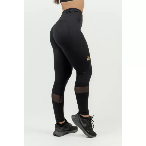  Ženske oblikovalne push-up pajkice INTENSE Heart-Shaped 843 BLACK/GOLD Nebbia 