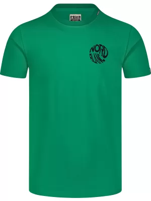 Moška majica s kratkimi rokavi NORDBLANC ROTATED NBSMT8151 ZELENA
