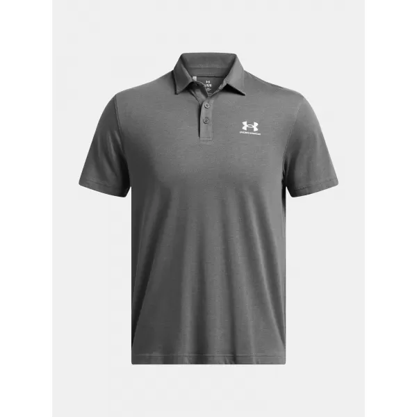  Moška majica s kratkimi rokavi UNDER ARMOUR ICON POLO 1386608-025 SIVA 