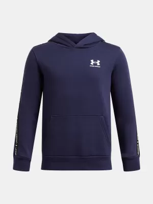 Fantovski pulover UNDER ARMOUR B ICON FLC HD TAPING 1390293-410 MODRA