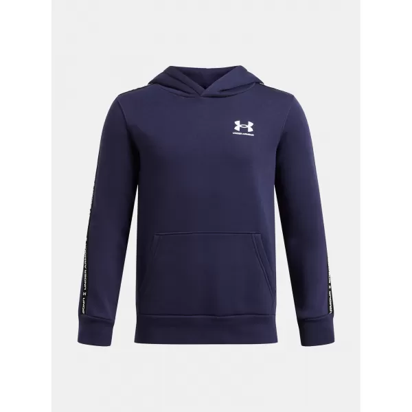  Fantovski pulover UNDER ARMOUR B ICON FLC HD TAPING 1390293-410 MODRA 