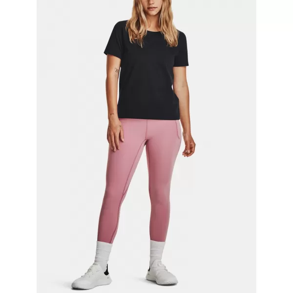  Ženska majica s kratkimi rokavi UNDER ARMOUR MERIDIAN SS 1379155-001 ČRNA 