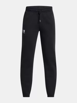 Fantovske trenirke UNDER ARMOUR B ICON FLC JOGGER TAPING 1390294-001 ČRNA