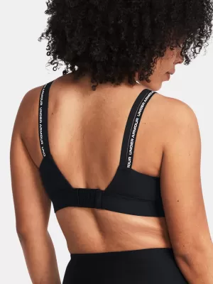 Ženski nedrček UNDER ARMOUR INFINITY MID 2.0 RIB BRA 1385433-001 ČRNA