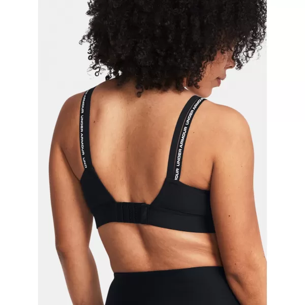  Ženski nedrček UNDER ARMOUR INFINITY MID 2.0 RIB BRA 1385433-001 ČRNA 