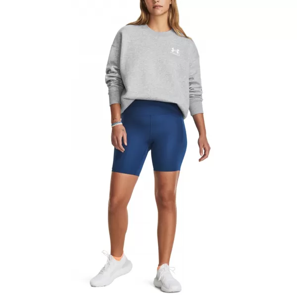  Ženski pulover UNDER ARMOUR ESSENTIAL FLC OS CREW 1379475-012 SIVA 