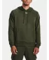 Moški pulover UNDER ARMOUR RIVAL FLEECE HOODIE 1379757-390 ZELENA