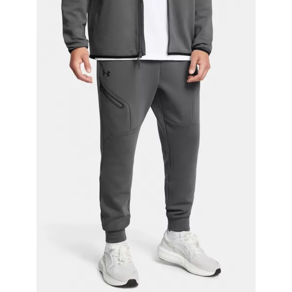  Moške trenirke UNDER ARMOUR UNSTOPPABLE FLC JGR EU 1389353-025 SIVA 