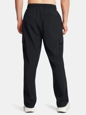 Moške športne hlače UNDER ARMOUR VIBE WOVEN CARGO PANTS 1386558-001 ČRNA