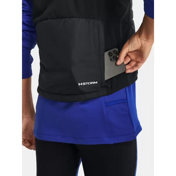  Ženski telovnik UNDER ARMOUR STRM SESSION RUN VEST 1378502-001 ČRNA 