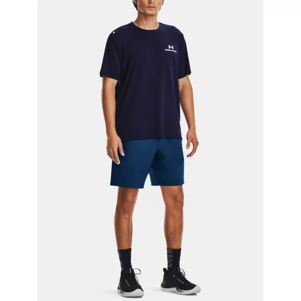  Moške kratke hlače UNDER ARMOUR UNSTOPPABLE HYBRID SHORTS 1373780-426 MODRA 