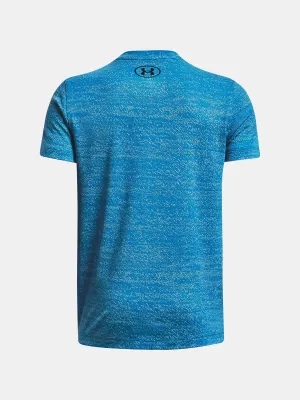 Fantovska majica s kratkimi rokavi UNDER ARMOUR TECH VENT JACQUARD SS 1379939-466 MODRA