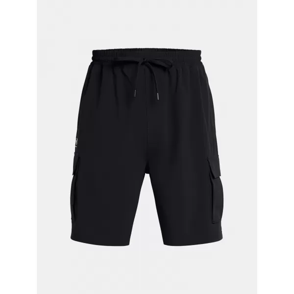  Moške kratke hlače UNDER ARMOUR VIBE WOVEN CARGO SHORT 1386560-001 ČRNA 