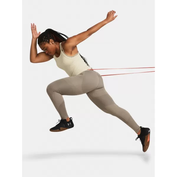  Ženske pajkice UNDER ARMOUR VANISH ELITE SEAMLESS ANKLEG 1383550-200 RJAVA 