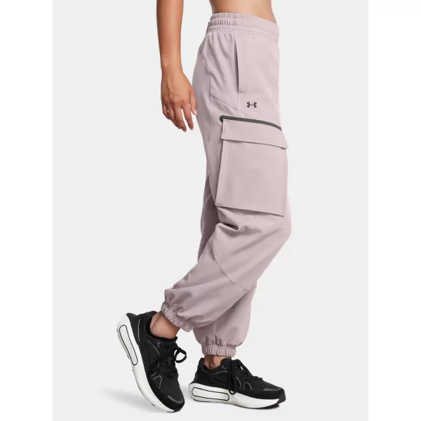  Ženske športne hlače UNDER ARMOUR UNSTOPPABLE CARGO PANT 1386481-015 SIVA 