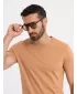 Srajca OMBRE OM-TSBS-0236 RJAVA