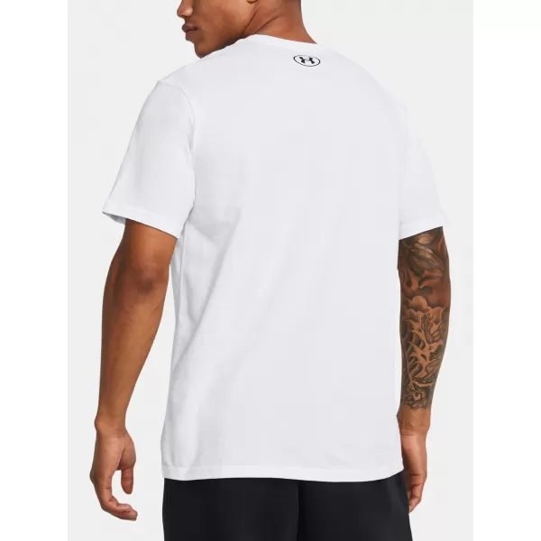  Moška majica s kratkimi rokavi UNDER ARMOUR GL FOUNDATION UPDATE SS 1382915-100 BELA 