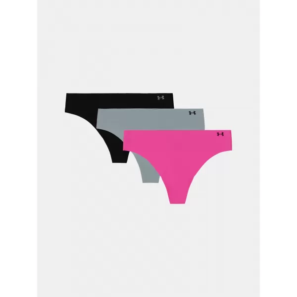  Ženske spodnjice UNDER ARMOUR PURE STRETCH NS THONG (3KS) 1383893-652 ROZA 