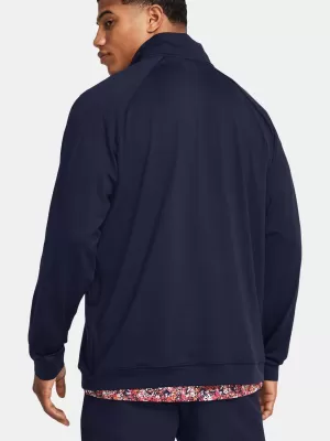 Moški pulover UNDER ARMOUR MIDLAYER QZ LB 1383254-410 MODRA