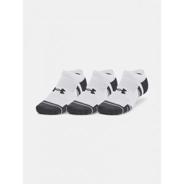  Nogavice UNDER ARMOUR PERFORMANCE TECH NS (3 PÁRY) 1379503-100 BELA 