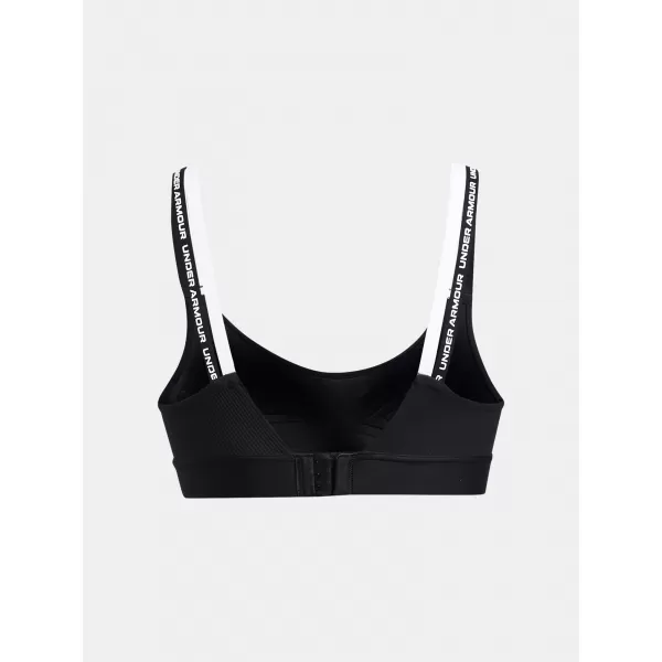  Ženski nedrček UNDER ARMOUR INFINITY MID 2.0 RIB BRA 1385433-001 ČRNA 