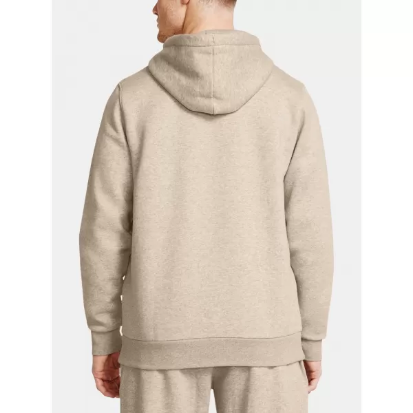  Moški pulover UNDER ARMOUR UA ESSENTIAL FLEECE HOODIE 1373880-203 RJAVA 