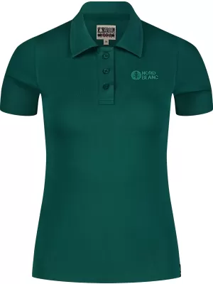 Ženska polo majica NORDBLANC EVERMORE NBSLT8174 TEMNO ZELENA