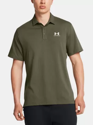 Moška majica s kratkimi rokavi UNDER ARMOUR ICON POLO 1386608-390 ZELENA