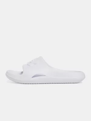 Ženski copati UNDER ARMOUR W LOCKER V SL 3028095-100 BELA