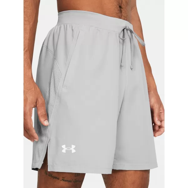  Moške kratke hlače UNDER ARMOUR LAUNCH 7 UNLINED SHORTS 1382622-011 SIVA 