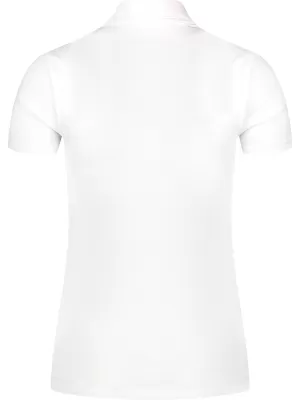 Ženska polo majica NORDBLANC EVERMORE NBSLT8174 BELA