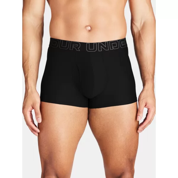  Moške boksarice UNDER ARMOUR M PERF TECH 3IN (1KS) 1383877-001 ČRNA 