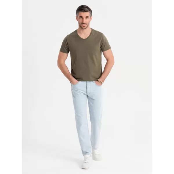  Srajca OMBRE OM-TSBS-0237 TEMNA OLJKA 